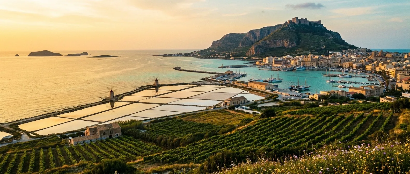 Trapani, Sicily, Italy cruise port