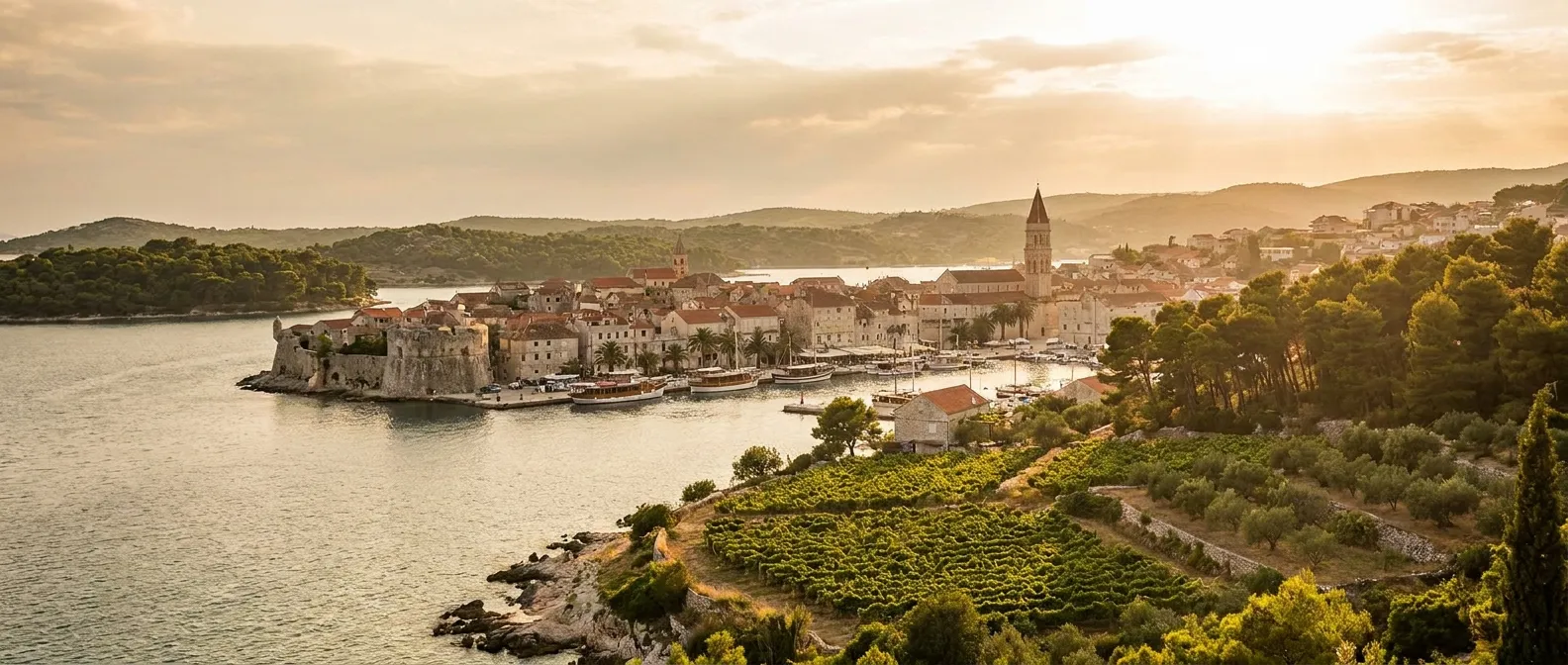 Trogir, Dalmatia, Croatia cruise port