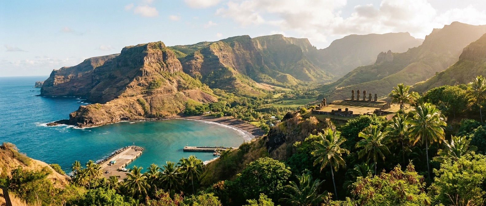 Ua Huka, Marquesas, French Polynesia cruise port