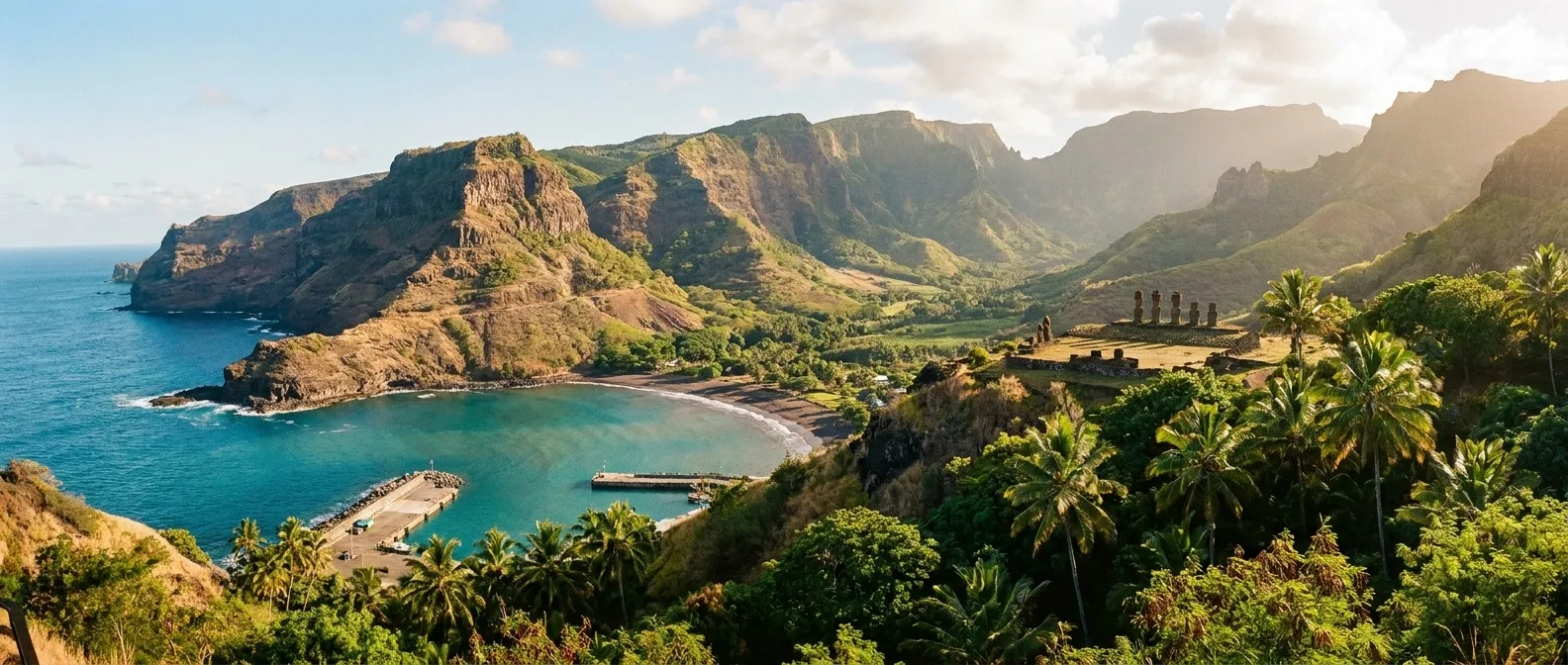 Ua Huka, Marquesas, French Polynesia cruise port