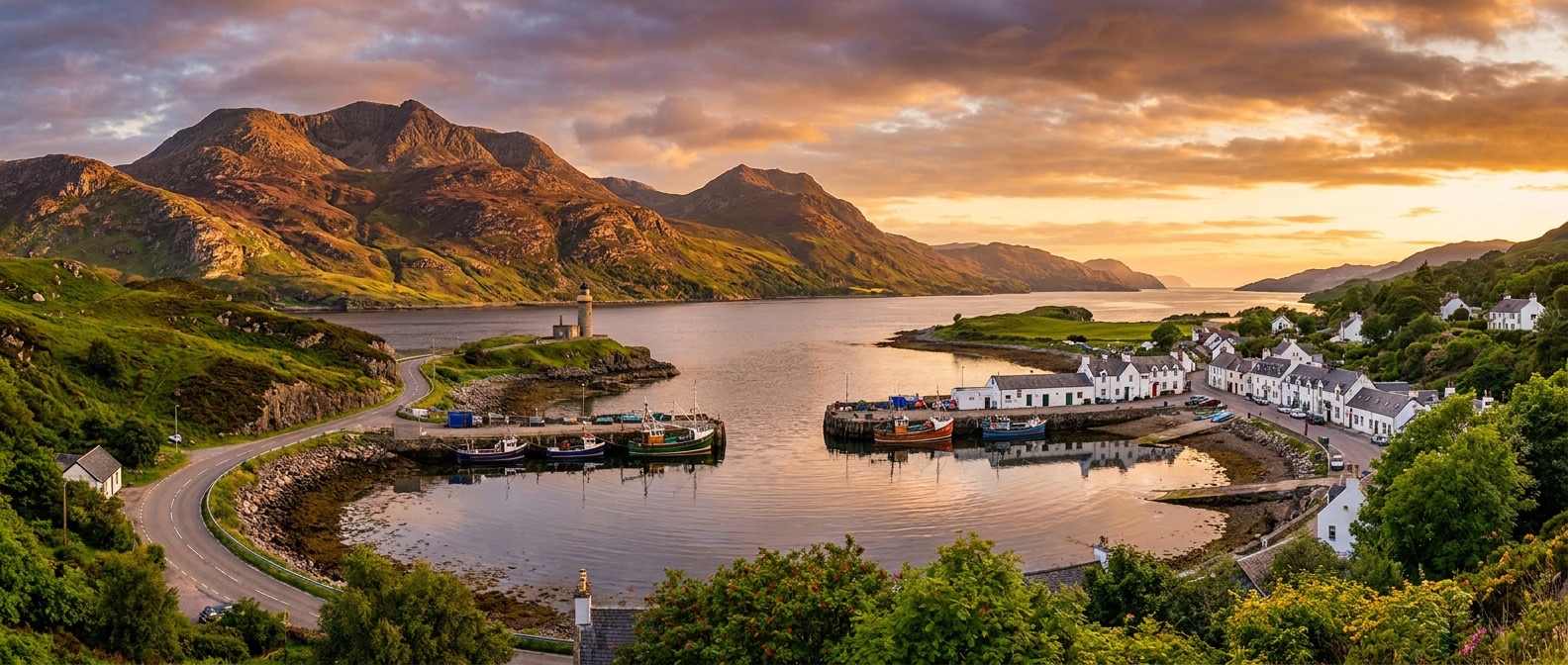 Ullapool, Wester Ross, Scotland cruise port