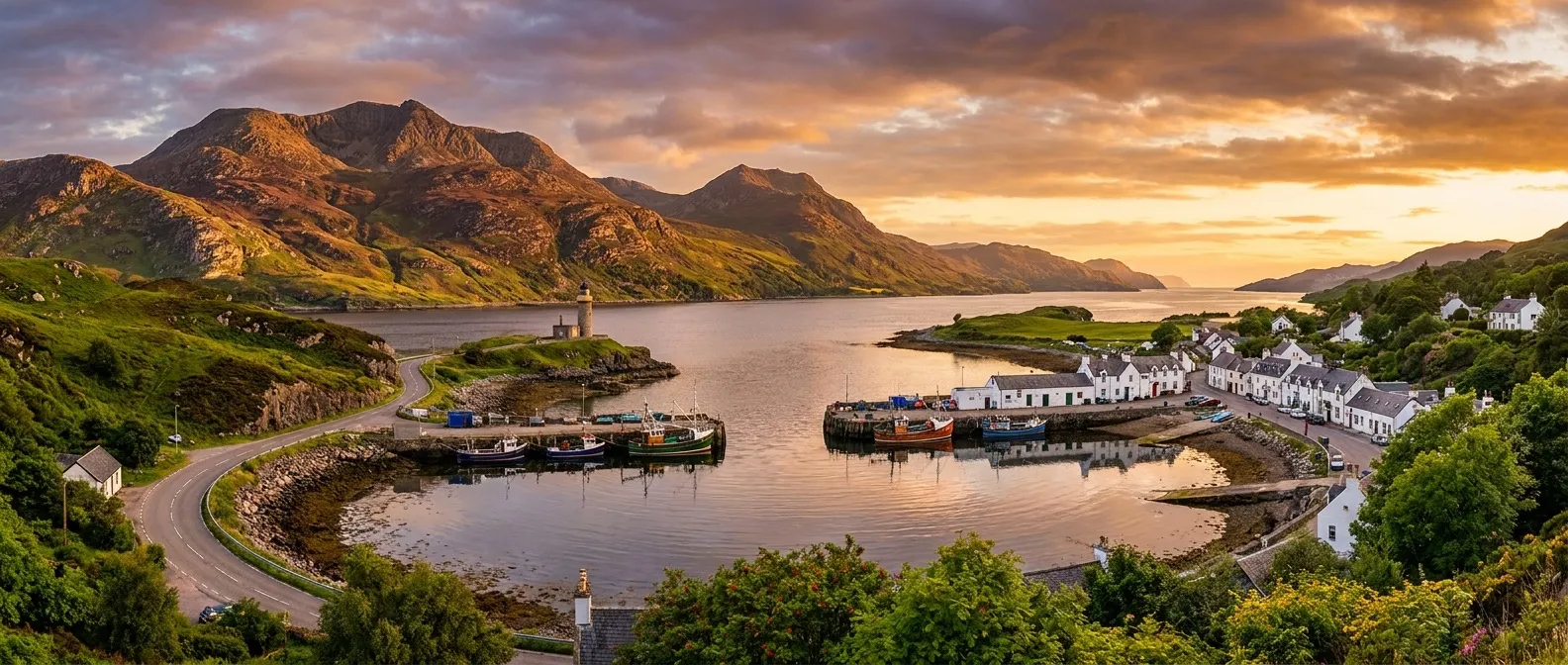 Ullapool, Wester Ross, Scotland cruise port