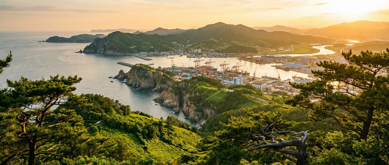 Ulsan, South Korea cruise port