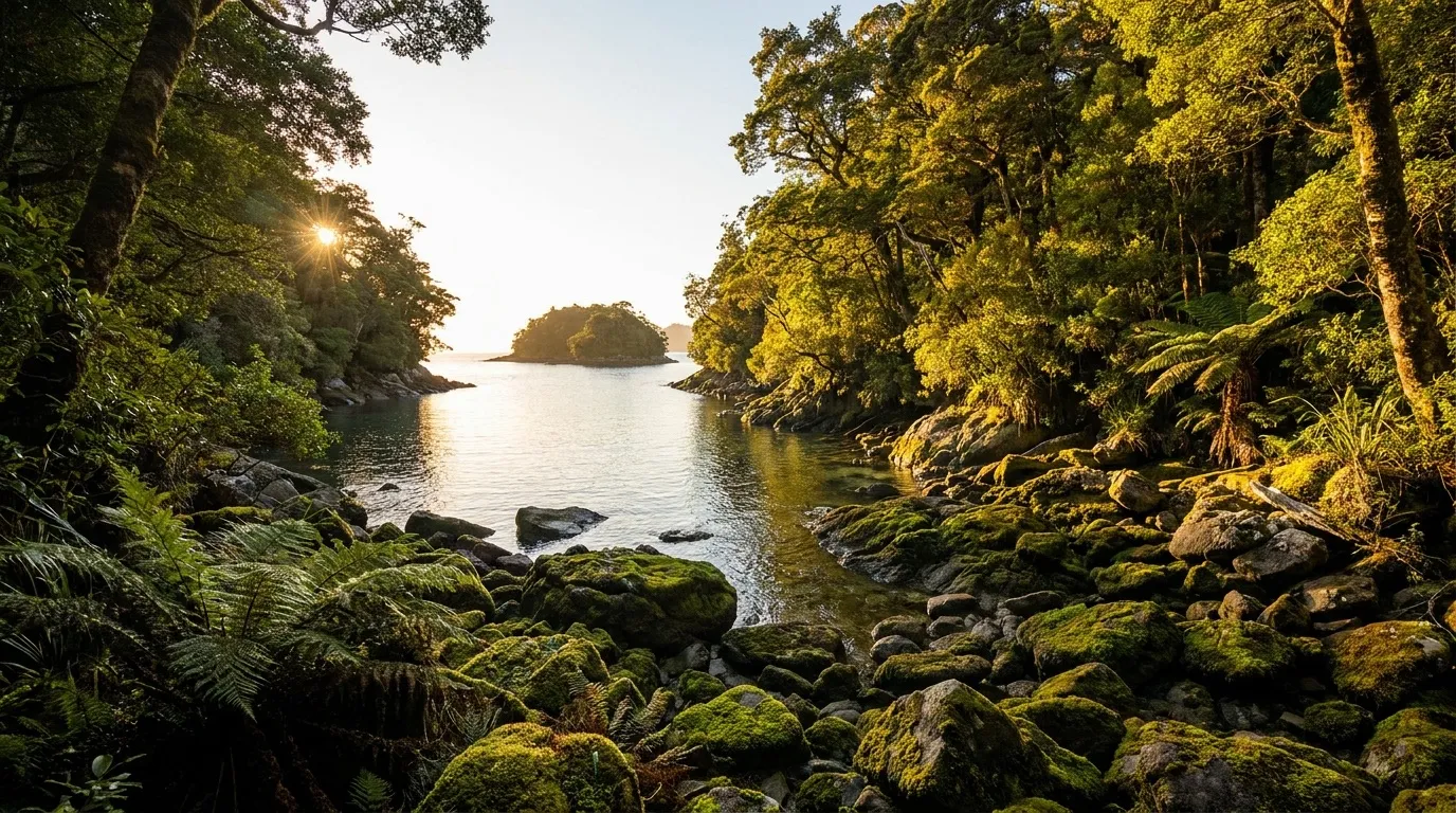 Ulva Island, Southland, New Zealand cruise port
