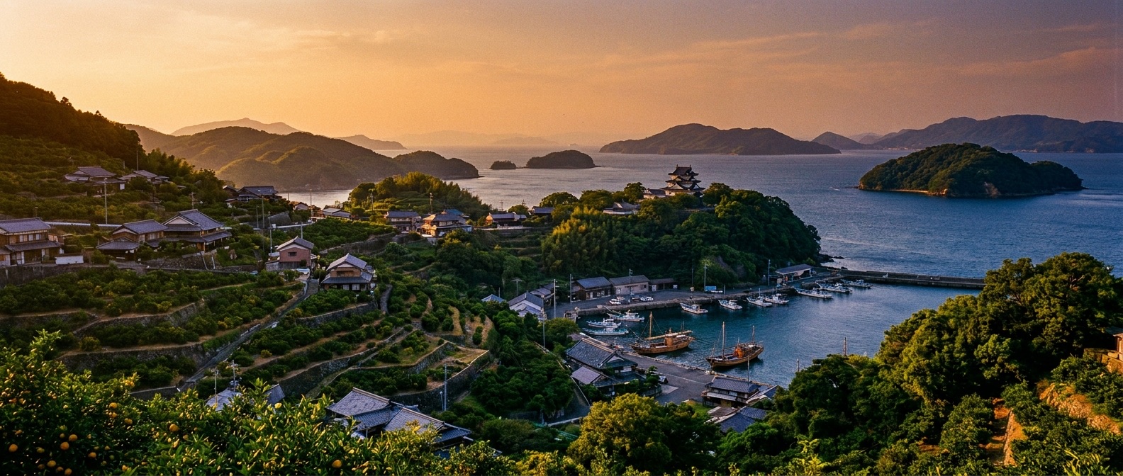 Uwajima, Ehime, Japan cruise port