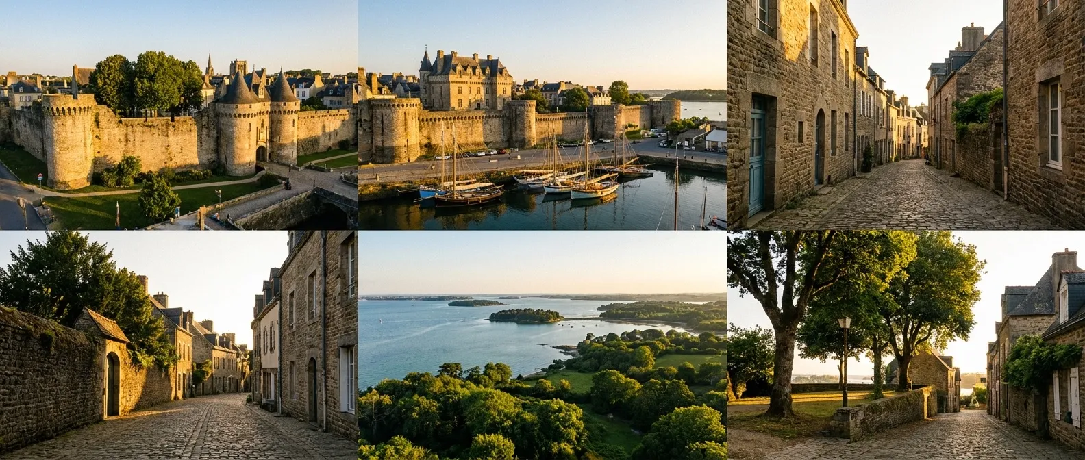 Vannes, Brittany, France cruise port