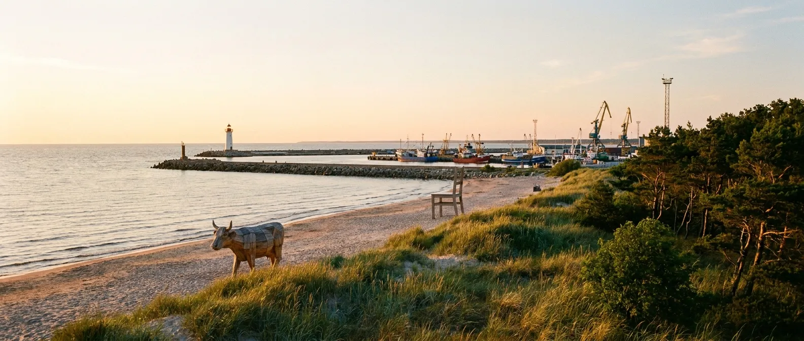 Ventspils, Kurzeme, Latvia cruise port