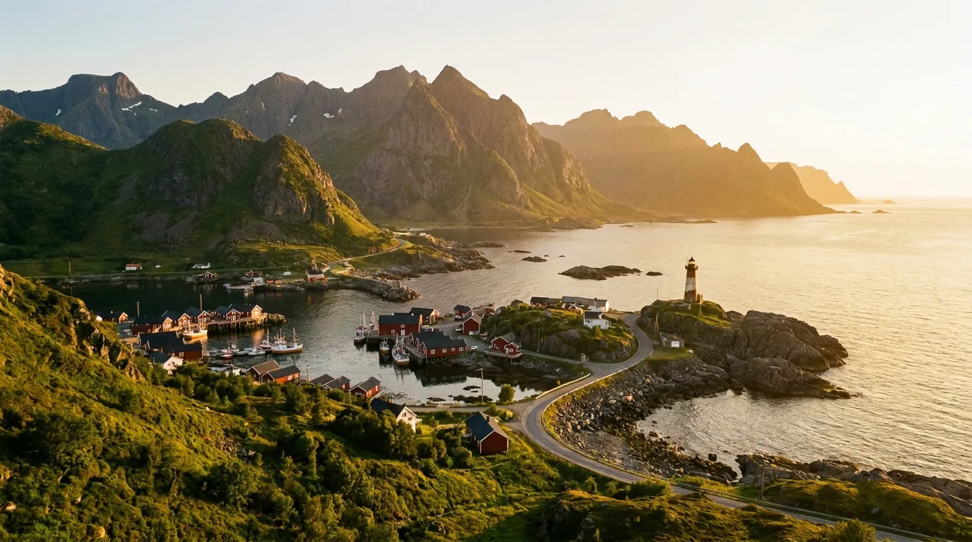 Vesterålen Islands, Nordland, Norway cruise port