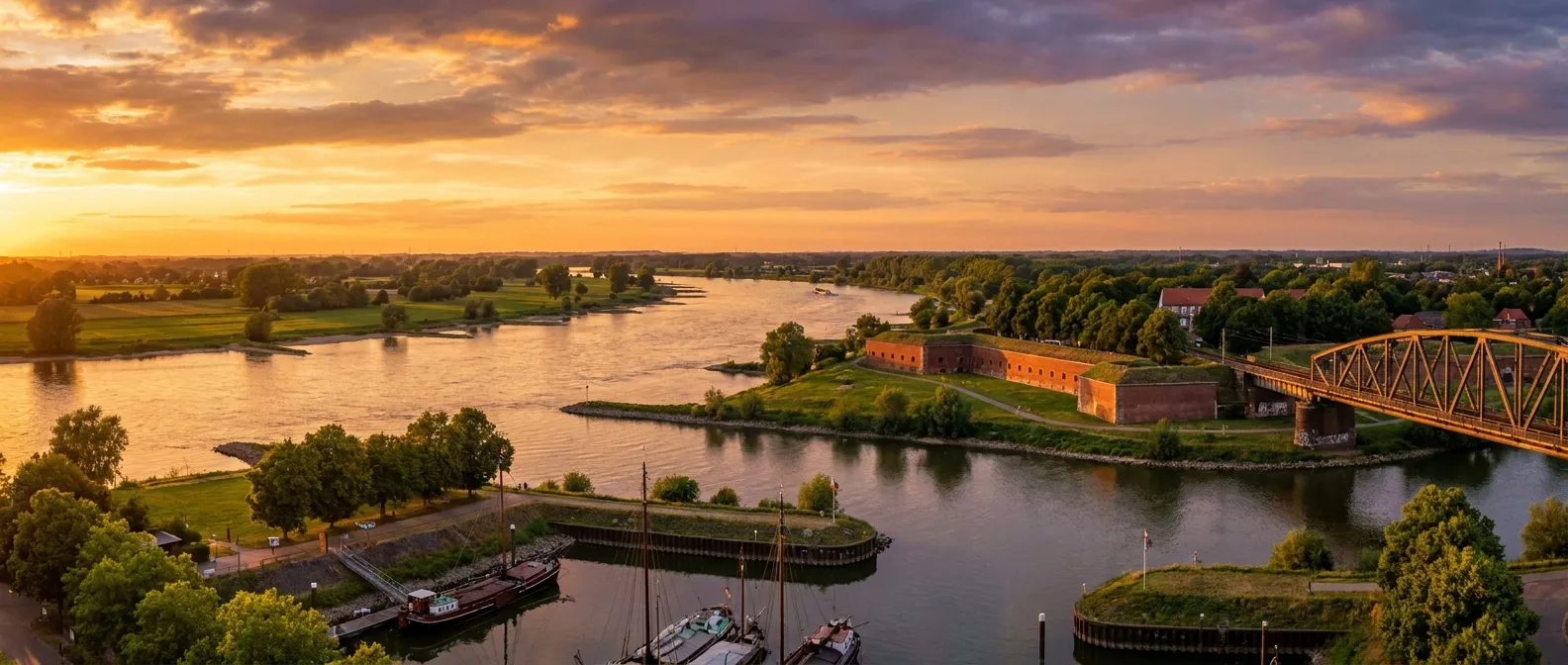Wesel, North Rhine-Westphalia, Germany cruise port
