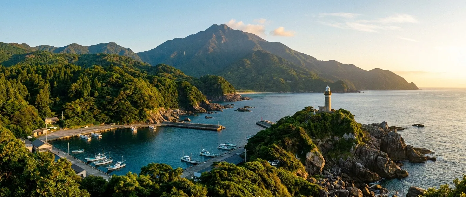 Yakushima Island, Kagoshima, Japan cruise port