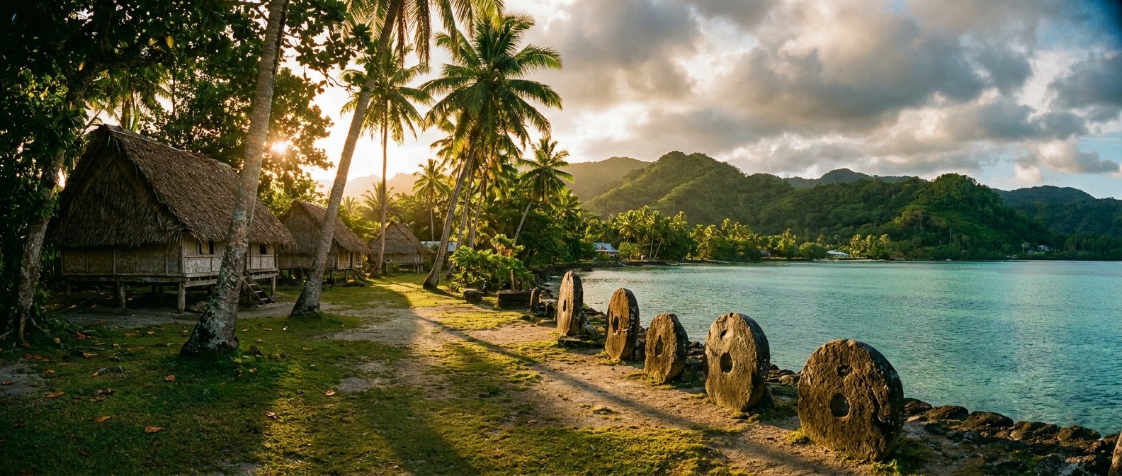Yap Island, Yap State, Micronesia cruise port