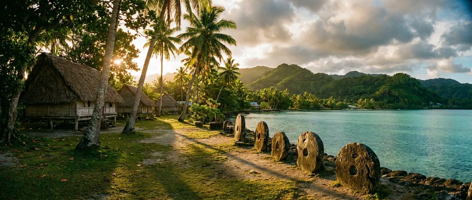 Yap Island, Yap State, Micronesia cruise port