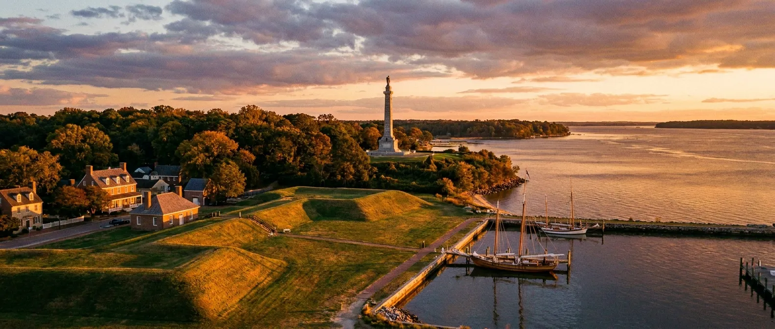 Yorktown, Virginia, USA cruise port