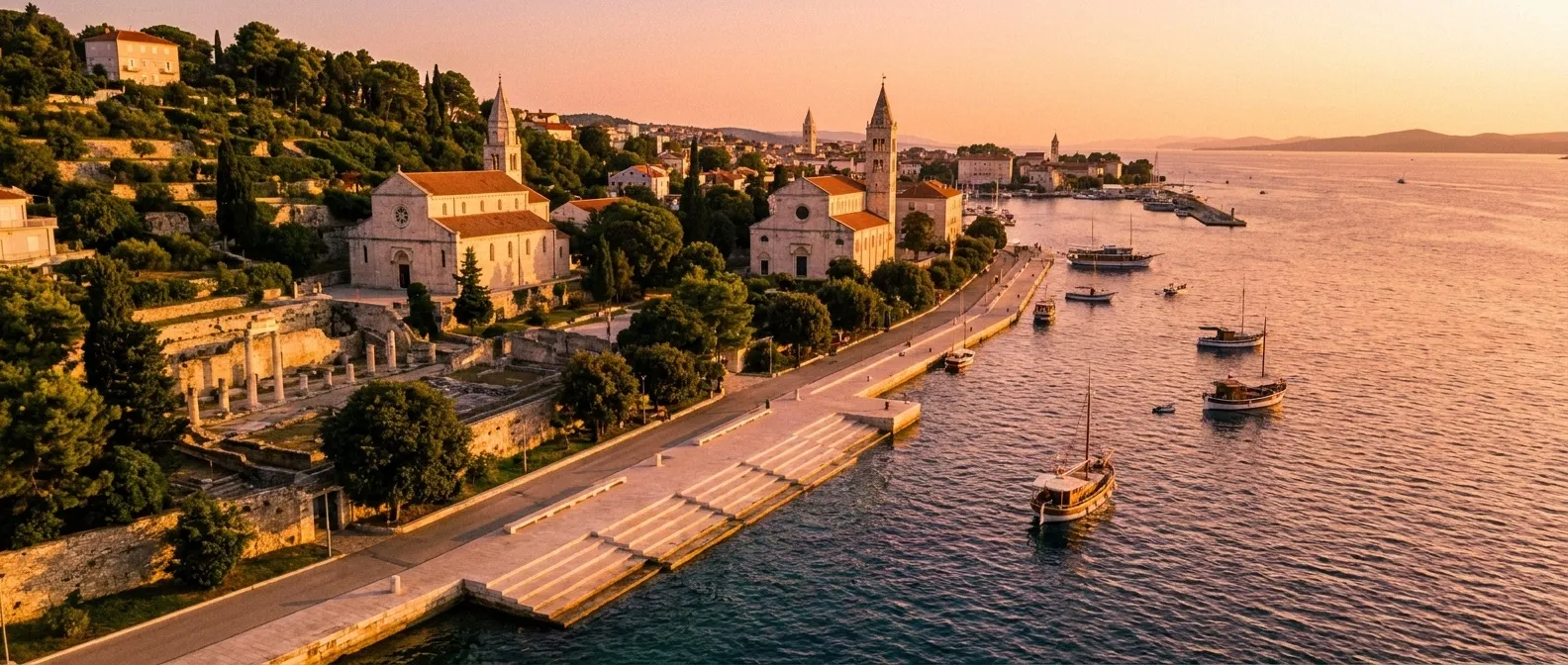 Zadar, Dalmatia, Croatia cruise port